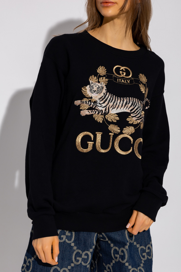 Gucci sweater outlet with tiger